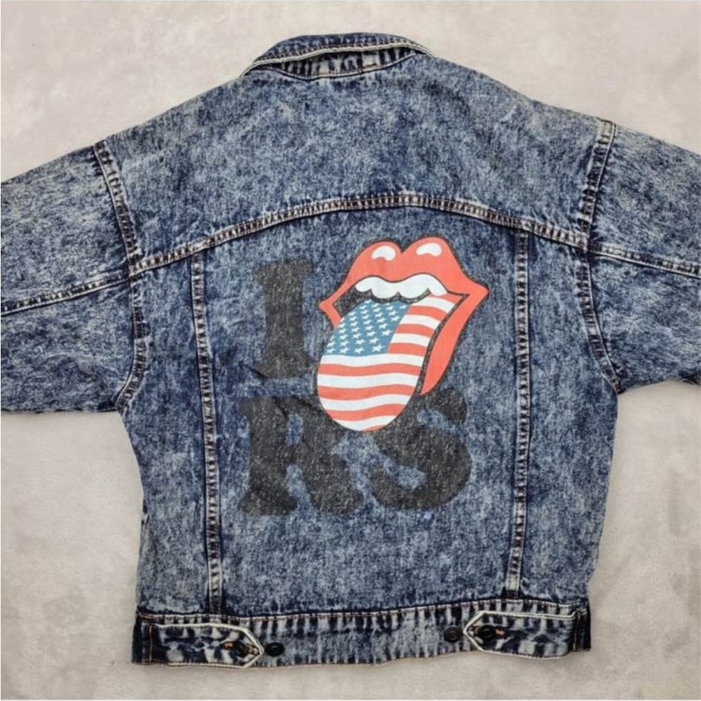Rolling Stones jean jacket